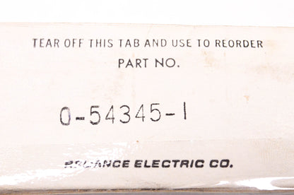 Reliance Electric 0-54345-1 Meter Filter Board NOS