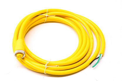Pepperl+Fuchs V93-G-YE4M-STOOW Cordset Mini 10 Amp 600 Volt 3-Pin Female Cable