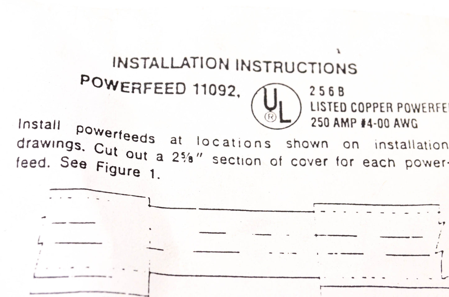 Aftermarket 11092, 37-53-0270 Powerfeed NOS