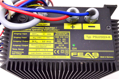 FEAS PSU25024-K Power Supply NOS