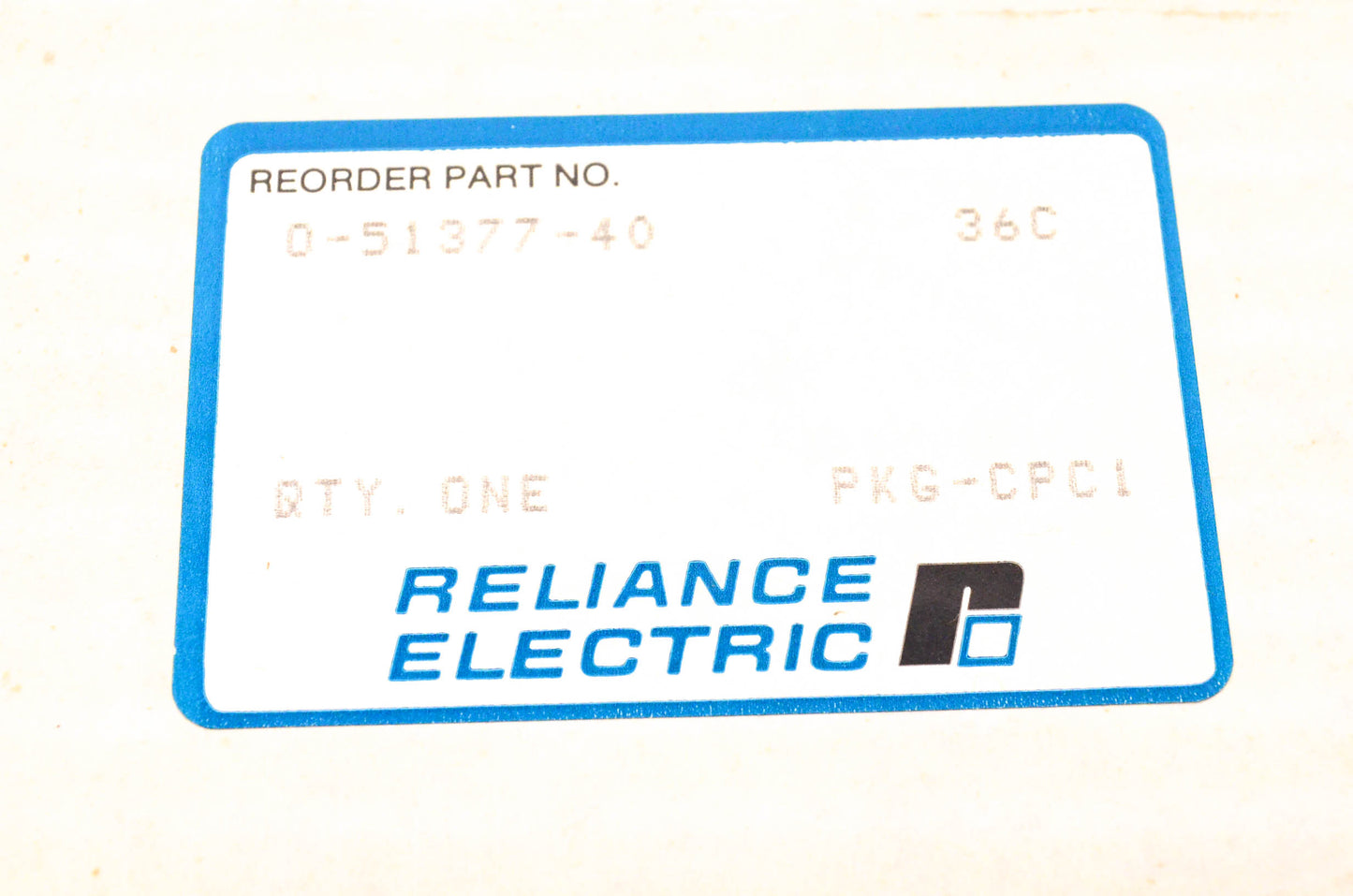 Reliance Electric 0-51377-40 Snubber Board NOS