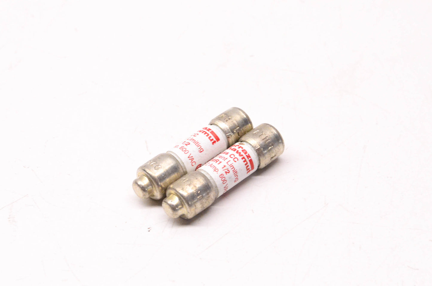 Ferraz Shawmut 1 1/2 Amp 600 Volt AC Current Limiting Class CC Fuse Qty 2 NOS
