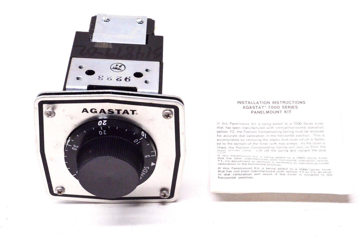 Agastat 7012ADLX Timing Relay NOS