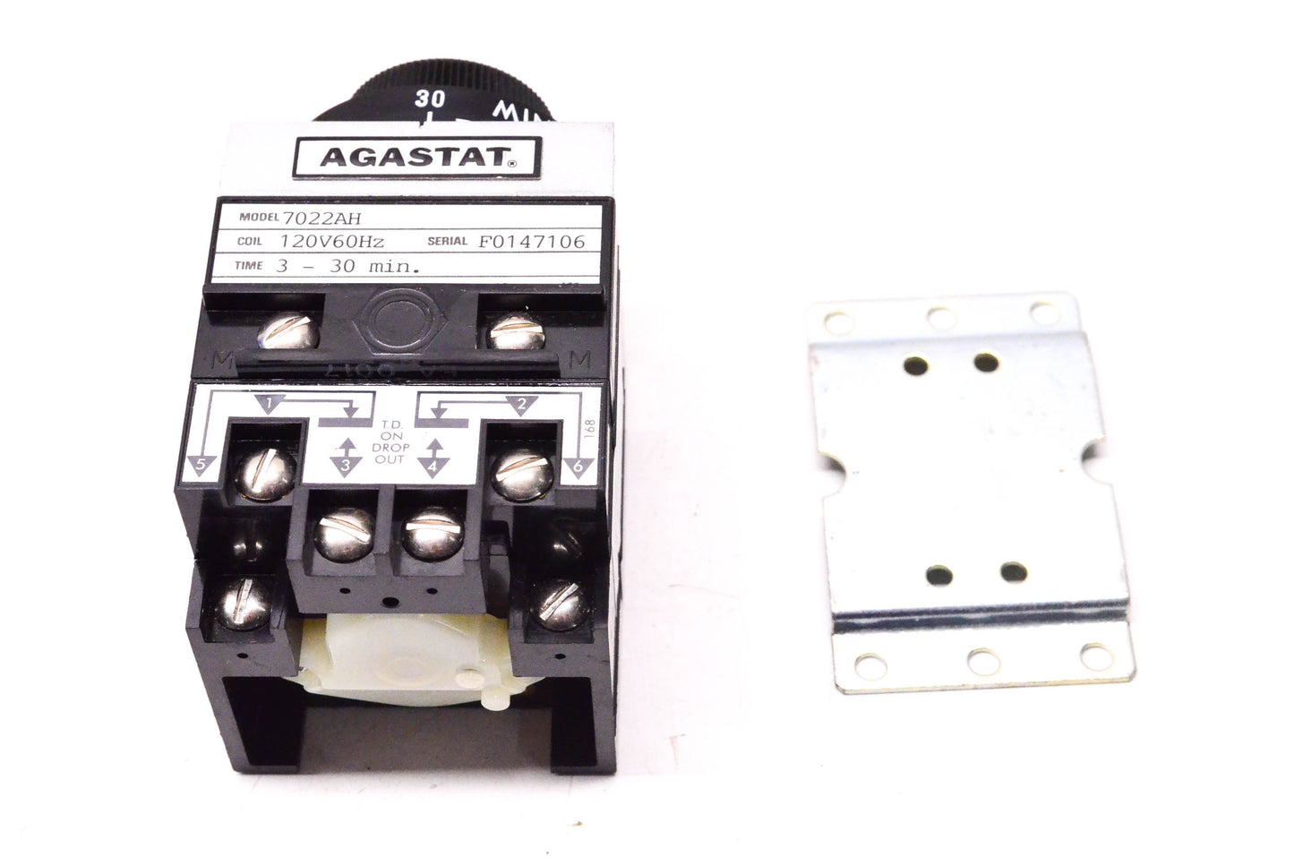 Agastat 7022AH Timing Relay NOS