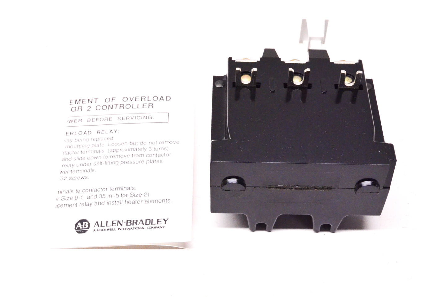 Allen Bradley 42185-800-01 Overload Relay NOS