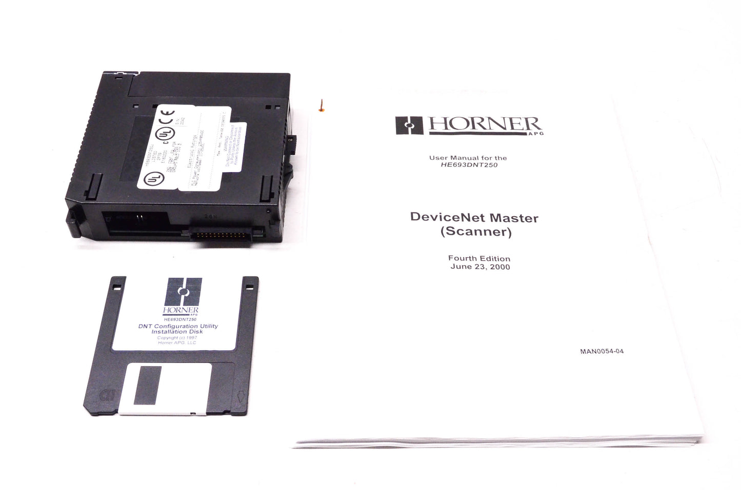 Horner HE693DNT250J DeviceNet Master Scanner NOS