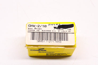 Cooper Bussmann GMW-2/10 2/10 Amp 250 Volt AC Pin-Type Fuse NOS