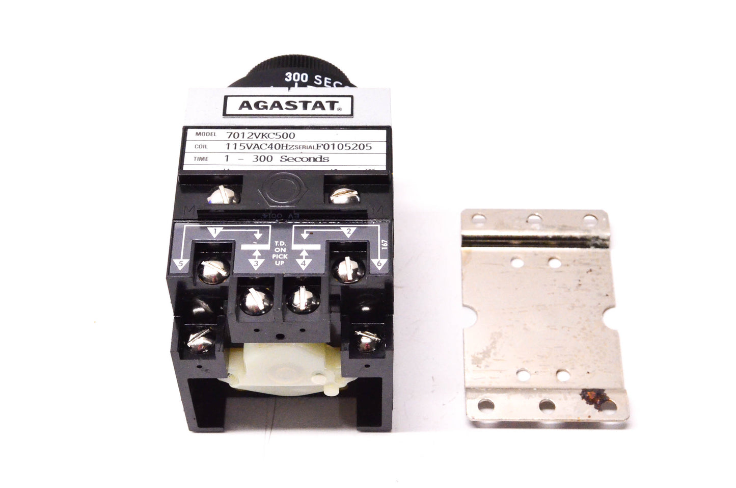 Agastat 7012VKC500 Timing Relay NOS