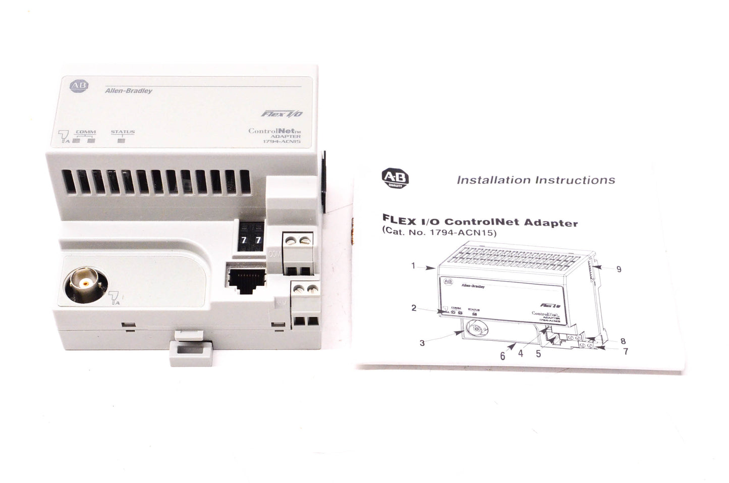 Allen Bradley 1794ACN15 ControlNet Adapter NOS