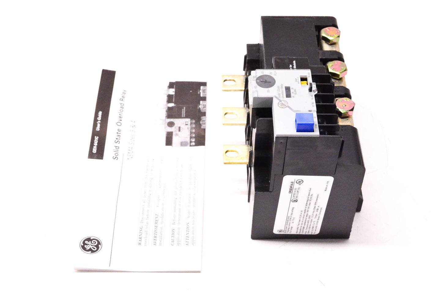 General Electric CR324FXLS Solid State Overload Relay NOS