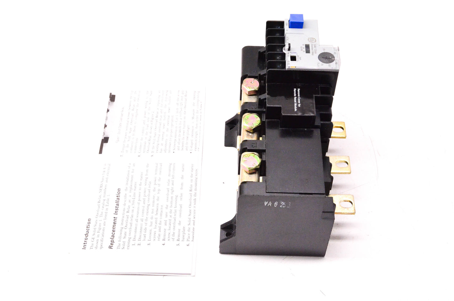 General Electric CR324FXLS Solid State Overload Relay NOS