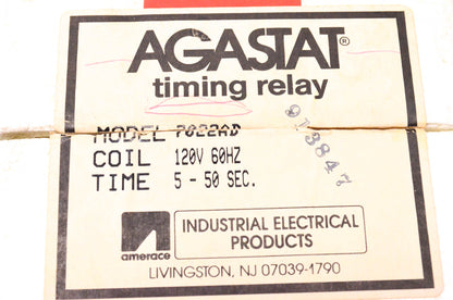 Agastat 7022AD Timing Relay NOS