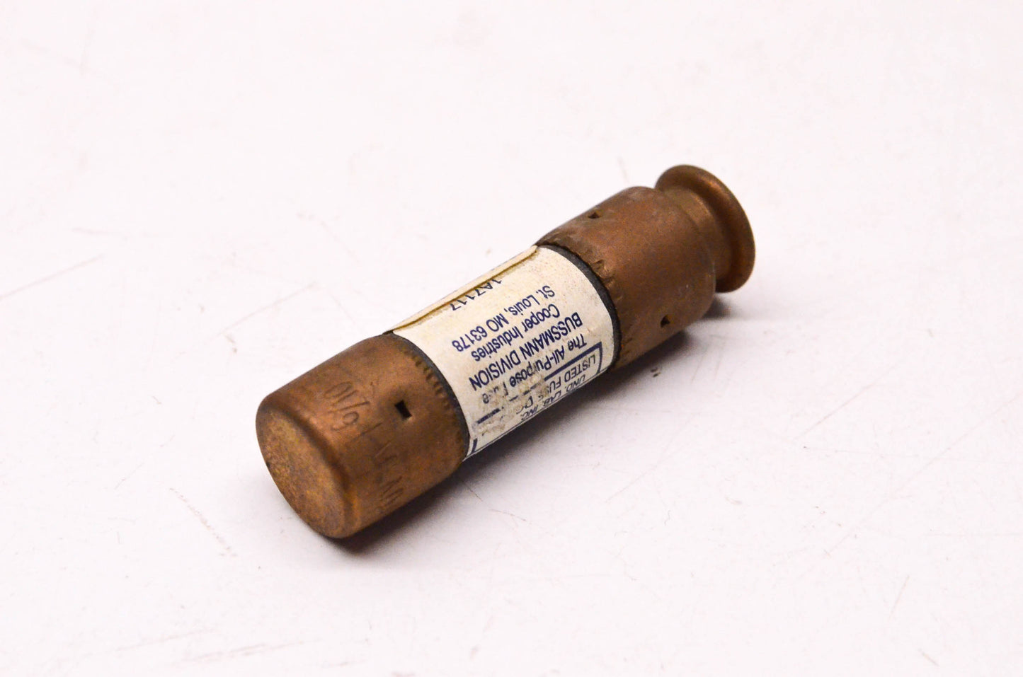 Cooper Bussmann 1 6/10Amp 250v AC Dual Element Time Delay Current Limit Fuse NOS