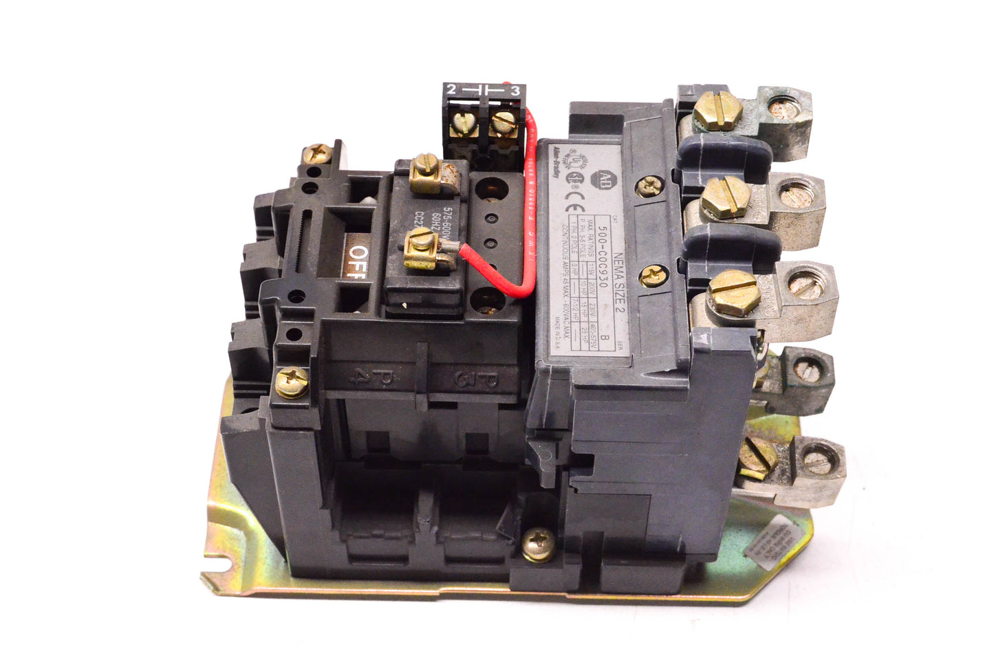 Allen Bradley 500-COC930 Contactor NOS