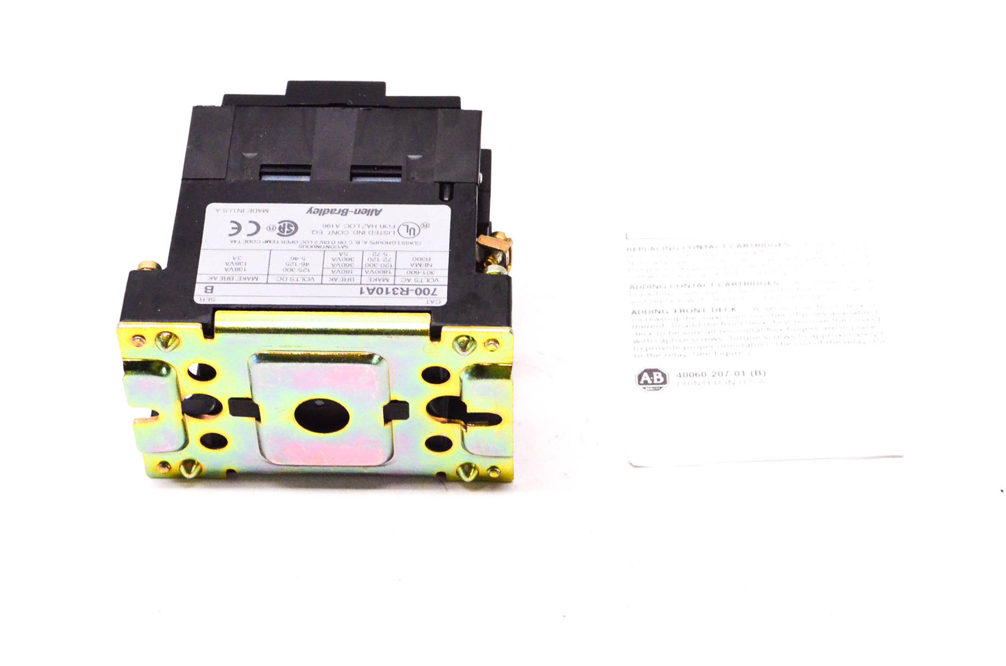 Allen Bradley 700-R310A1 AC Relay Type R NOS