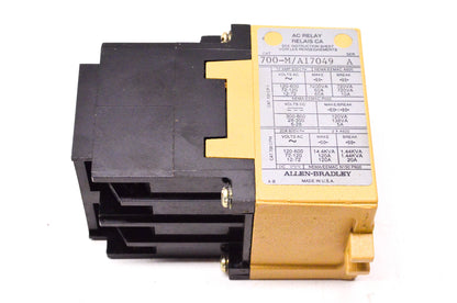 Allen Bradley 700-M/A17049 AC Relay Type P NOS