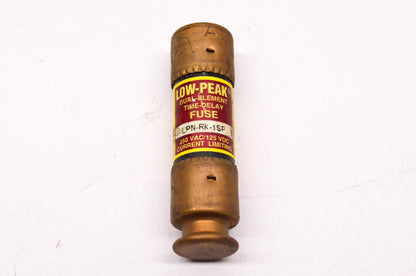 Cooper Bussmann 1 Amp 250 Volt AC 125 Volt DC Dual Element Time Delay Fuse NOS