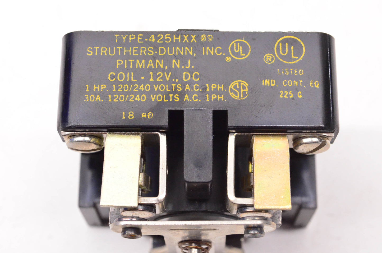 Struthers-Dunn 425HXX 12VDC Relay NOS