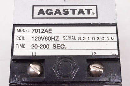Agastat 7012AE Timing Relay NOS