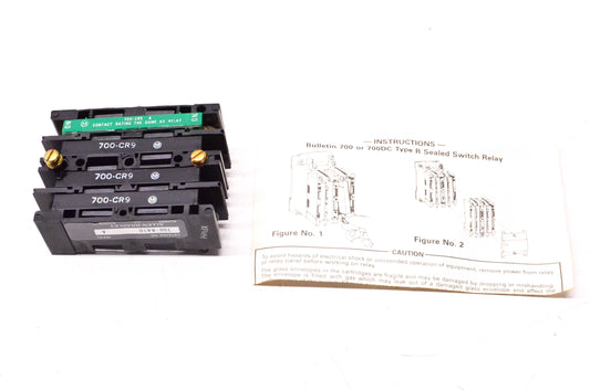 Allen Bradley 700-RA10 Front Deck W/ One Normally Open Contact Cartridge NOS