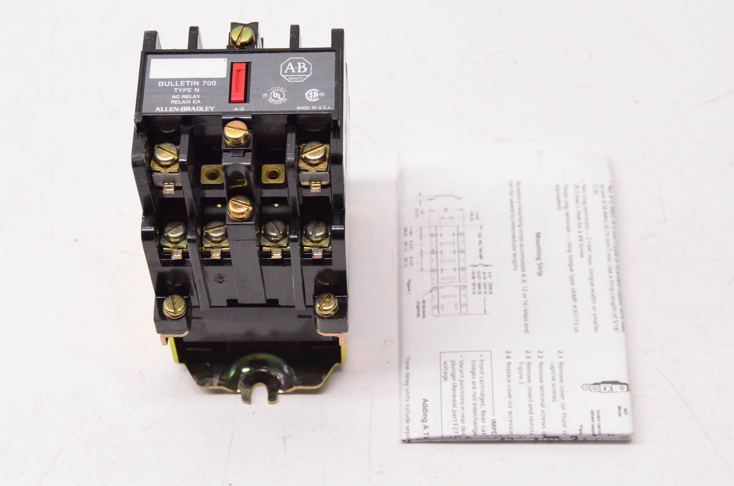 Allen Bradley 700-N600A1 Type N Control Relay NOS