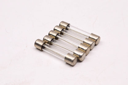 Cooper Bussmann 1 1/4 Amp 250 Volt Dual Element Glass Tube Fuses Qty 5 NOS