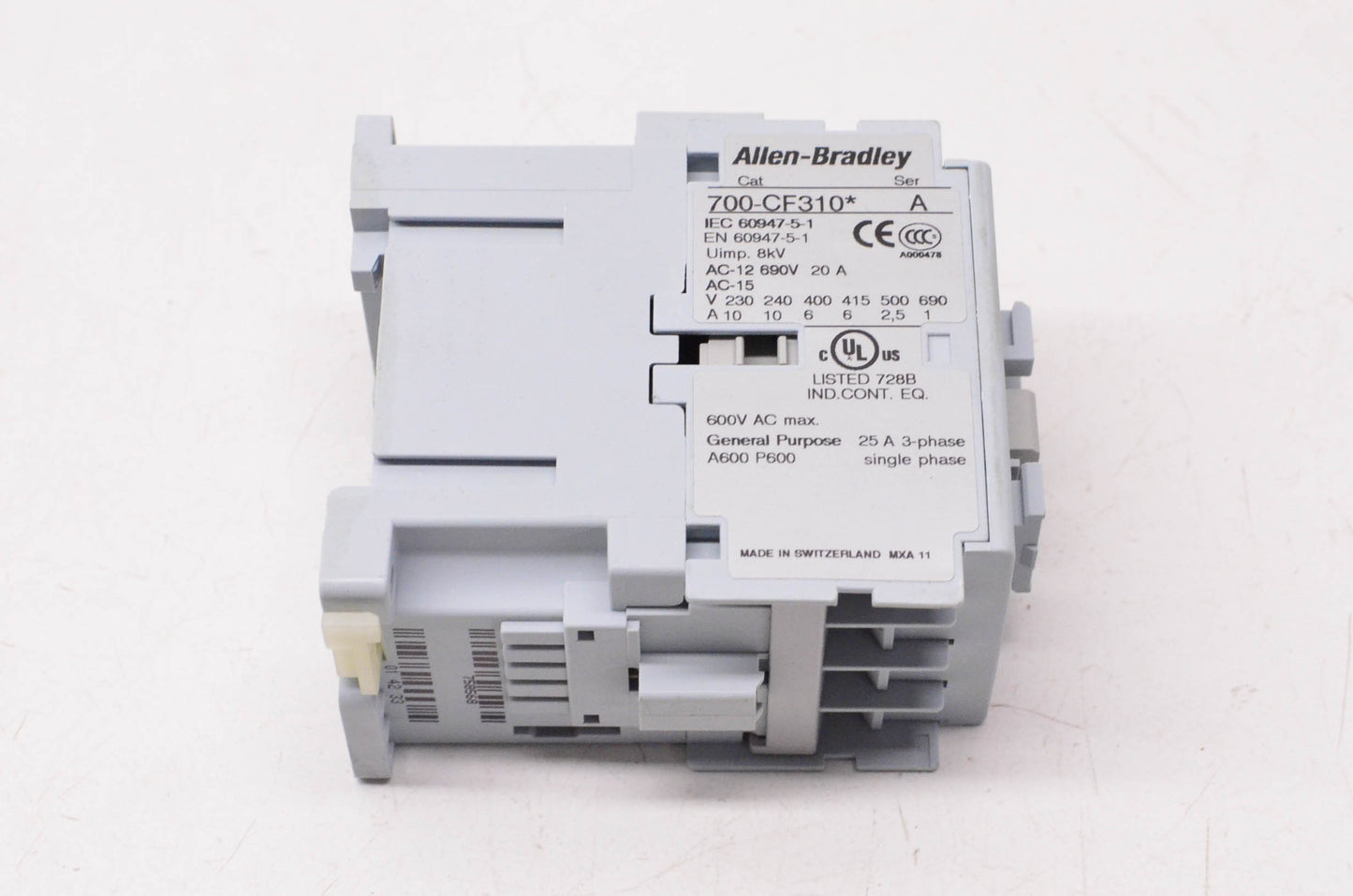 Allen Bradley 700-CF310D Control Relay NOS