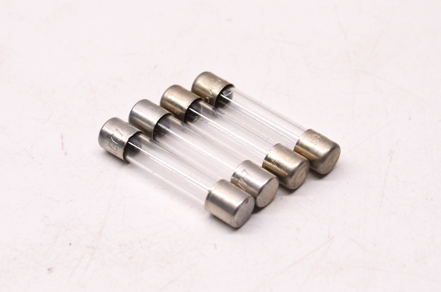 Cooper Bussmann AGC-1-1/2 1 1/2 Amp 250 Volt Glass Tube Fuses Qty 4 NOS