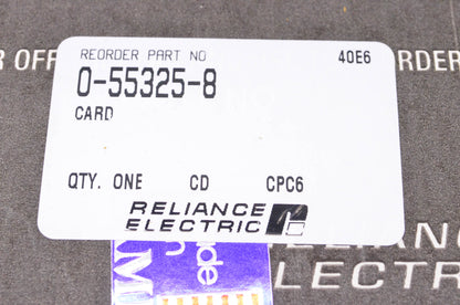 Reliance Electric 0-55325-8 Current Voltage Board NOS