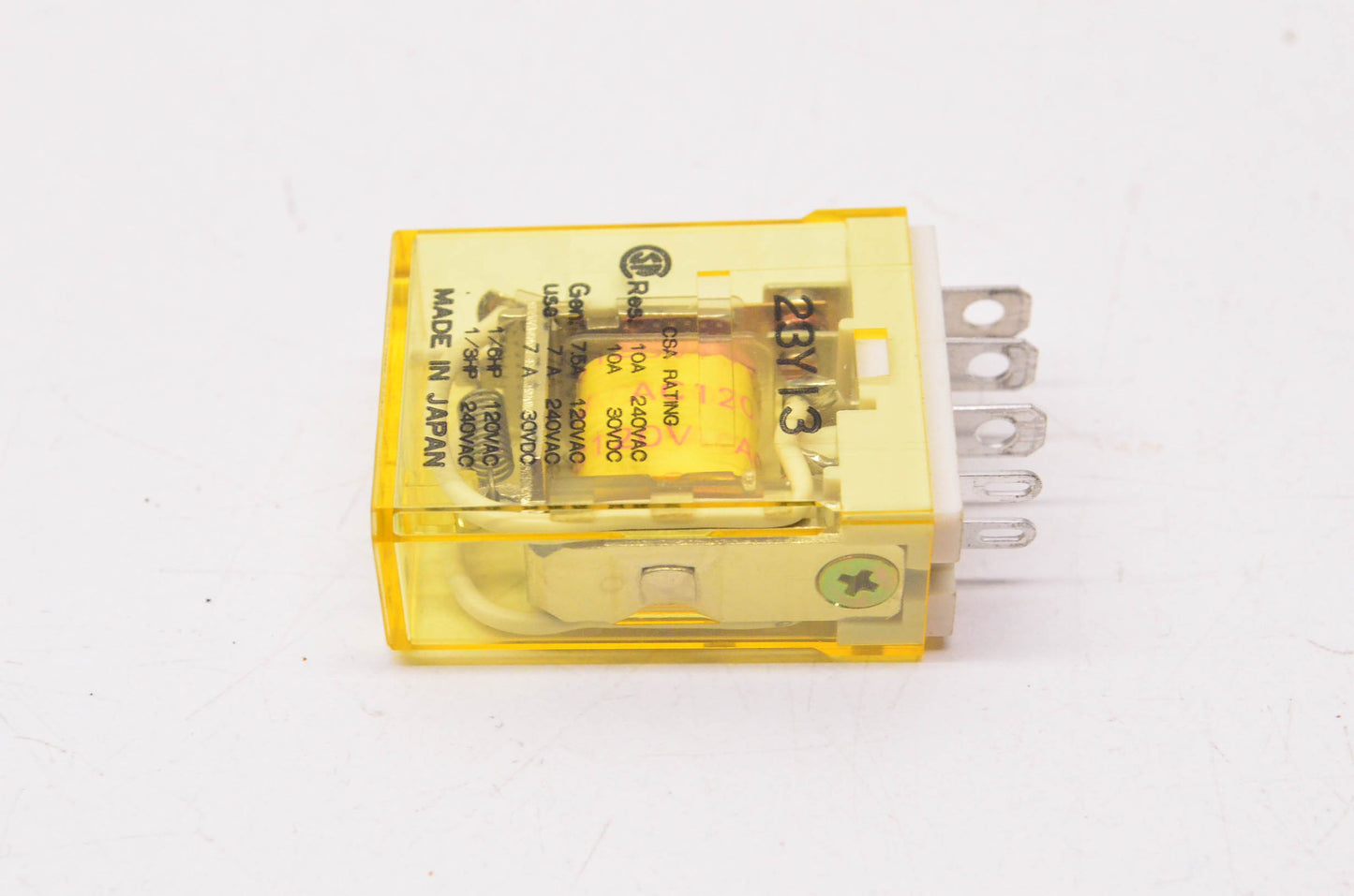 IDEC RHIB-U, RHIB-U-AC120V 5-Pin Relay NOS