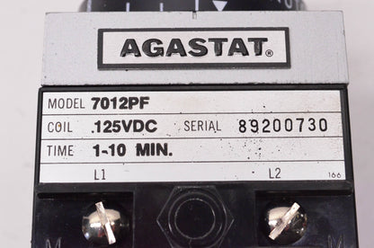 Agastat 7012PF Time Delay Relay NOS