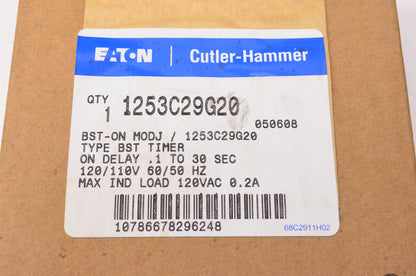 Cutler-Hammer 1253C29G20 Solid State Timer NOS