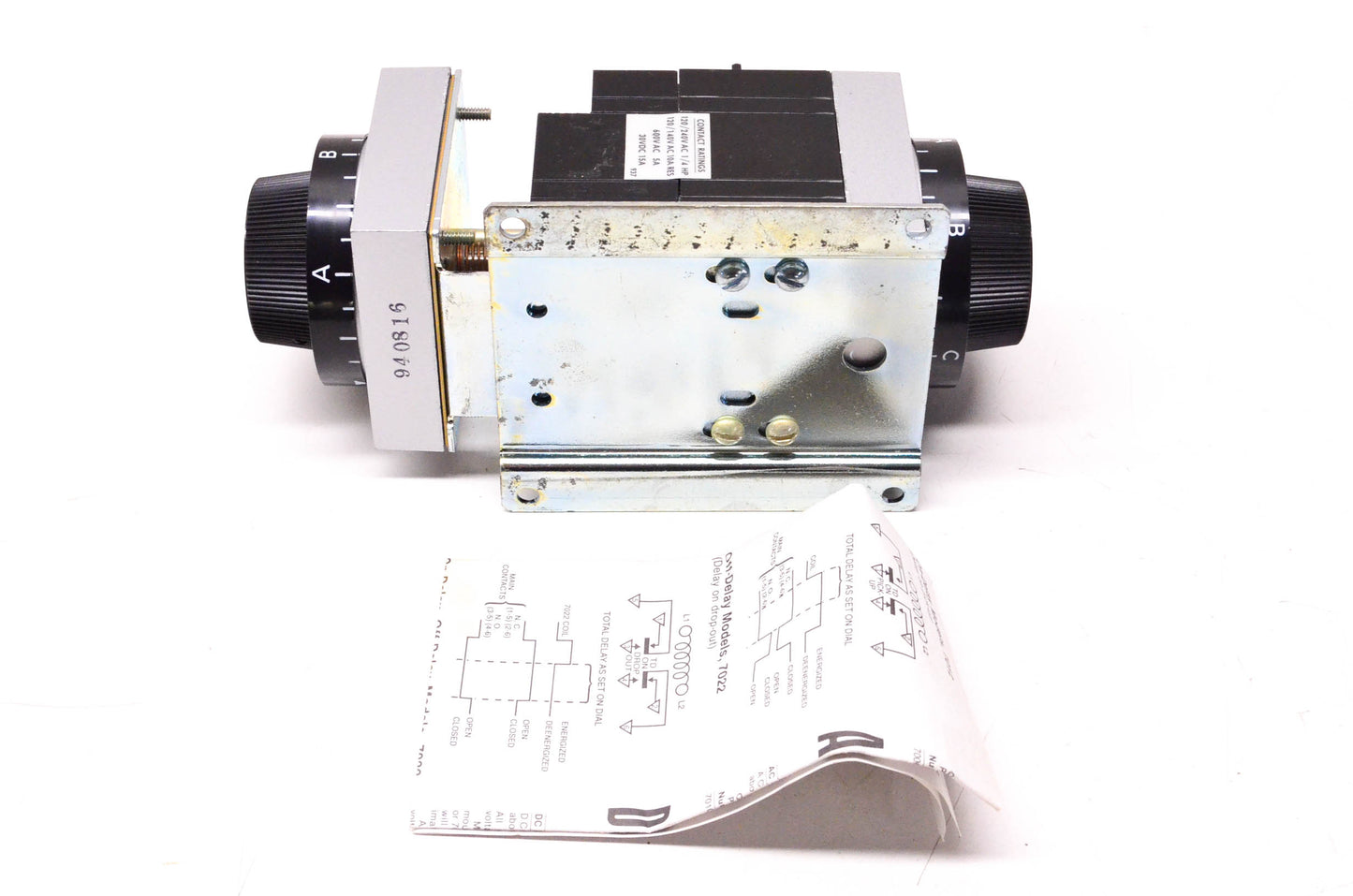 Agastat 7032L7FF Timing Relay NOS