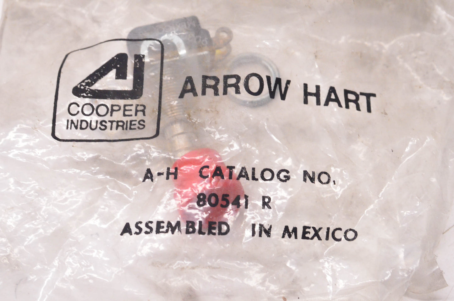 Arrow Hart 80541-R Pushbutton Red Momentary Model NOS