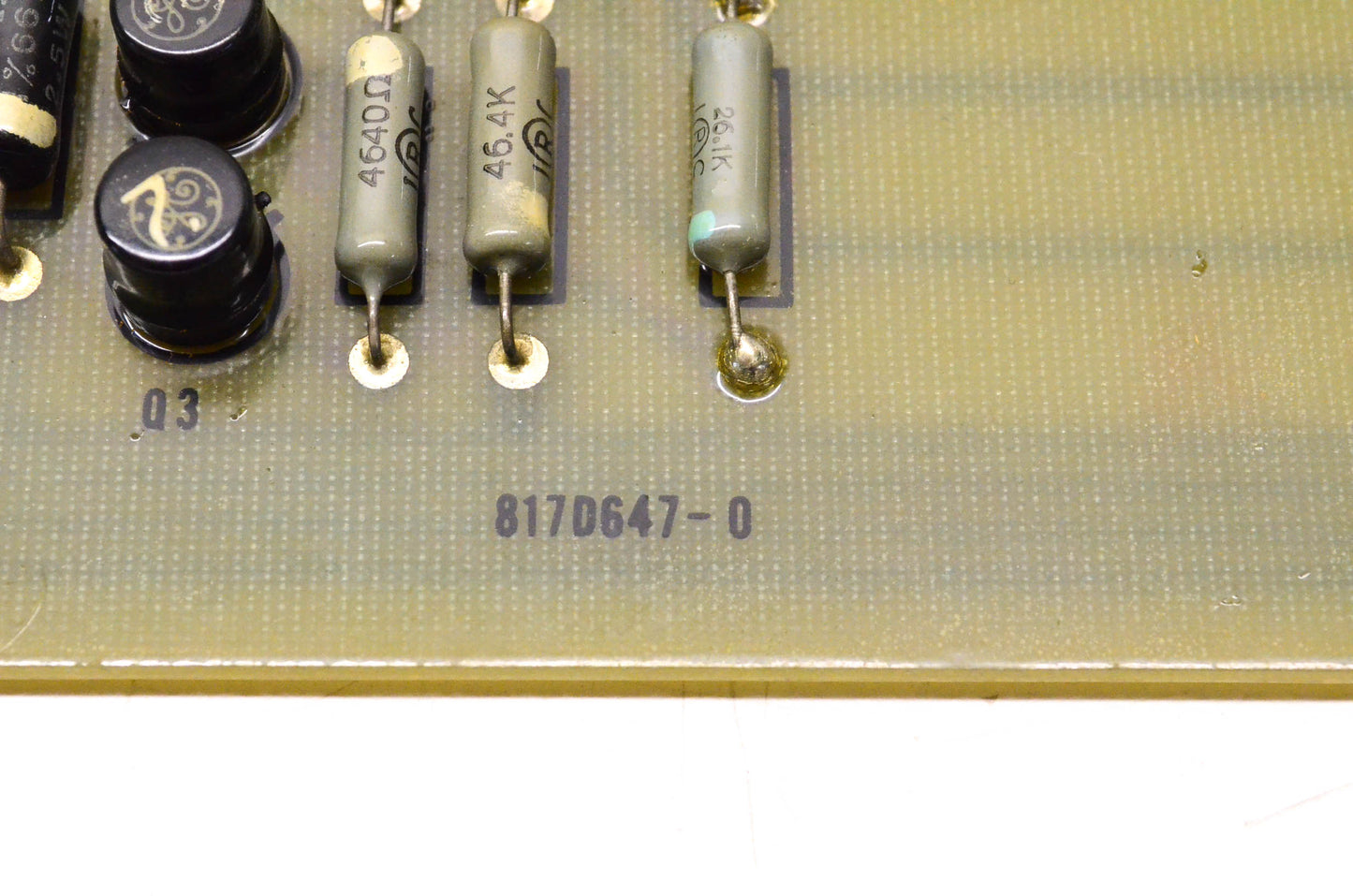 General Electric 817D647-0 Trigger Amplifier Board NOS