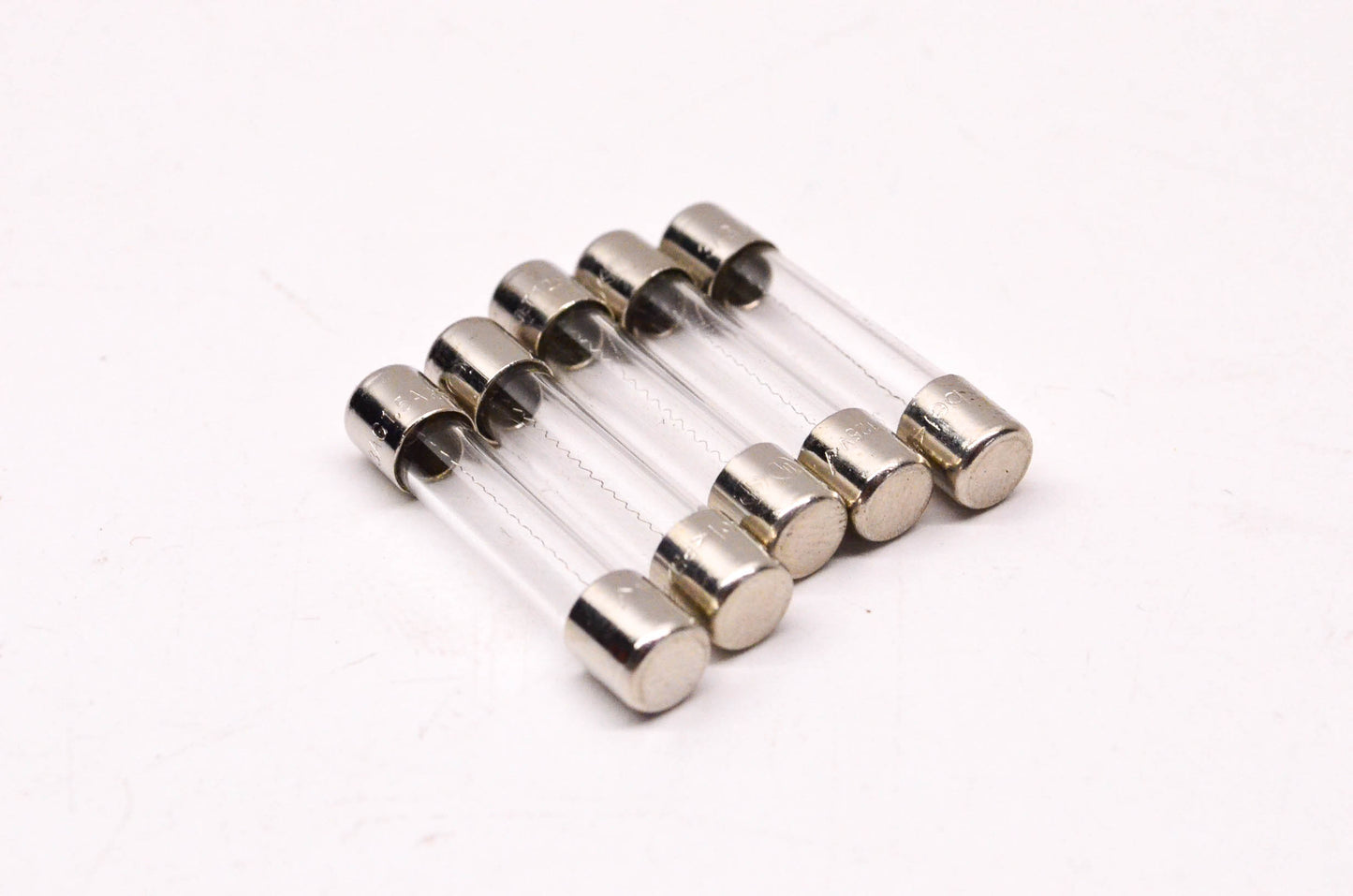 Ferraz Shawmut 1 1/2 Amp 250 Volt Fast Acting Glass Tube Fuses Qty 5 NOS