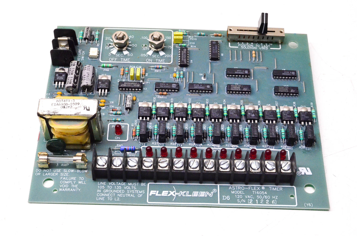 Flex-Kleen T16054 Astro-Flex Timer NOS