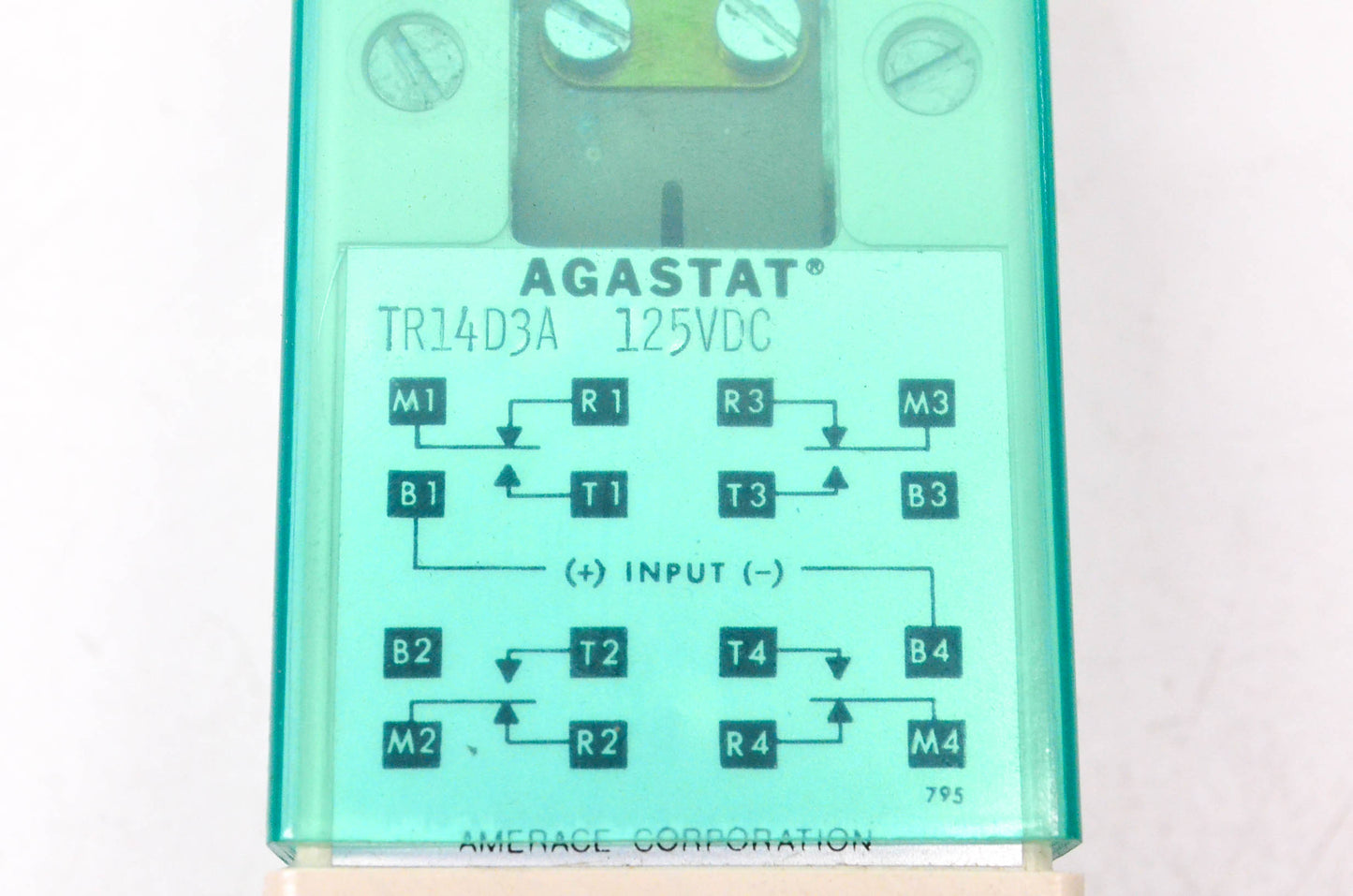 Agastat TR14D3A Relay NOS