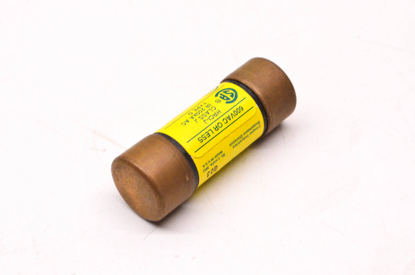 Cooper Bussmann LPJ-10SP 10 Amp 600 Volt Buss Fuse NOS