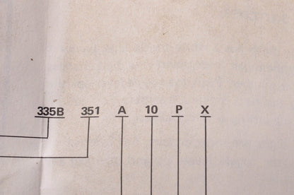 ATC 335B351A10PX .01-99.99 Second Timer NOS