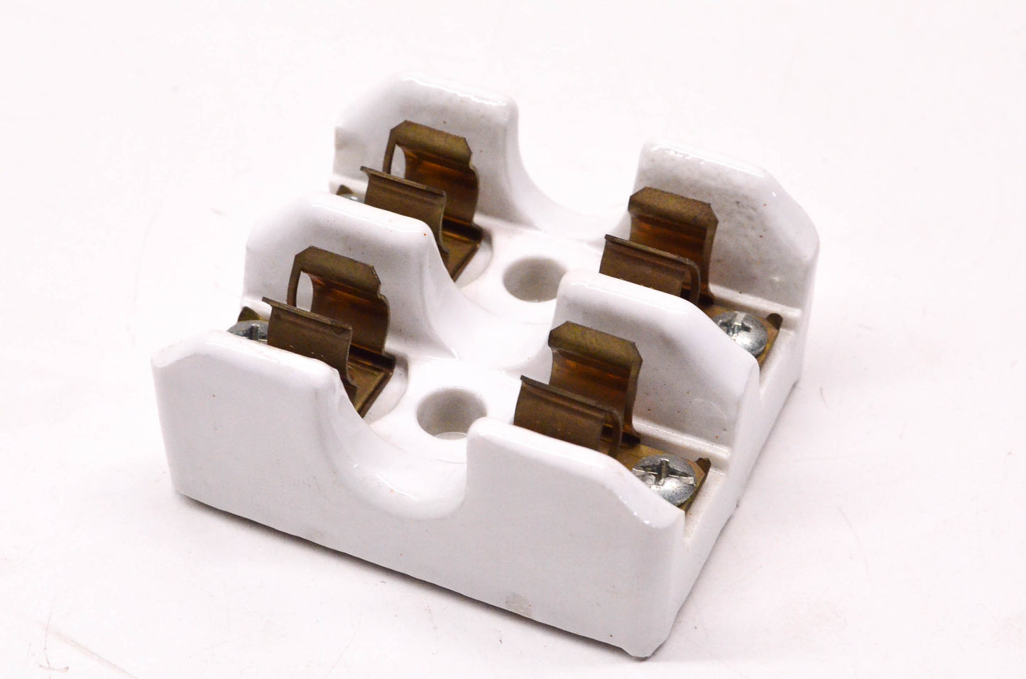 Cooper Bussmann 2604 30 Amp 250 Volt Bussman Porcelain Fuse Box NOS