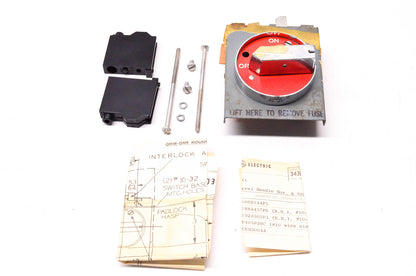 General Electric THMR1, THMR1-X1 Mechanical Handle Operating