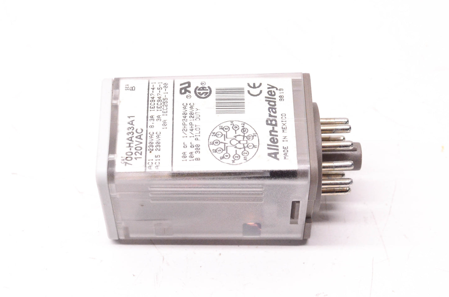 Allen Bradley 700-HA33A1 10 Amp 120VAC Relay NOS