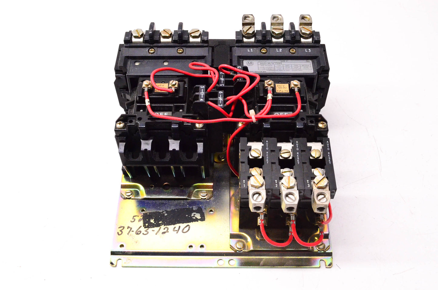Allen Bradley 40186-802-01, 40420-316-52 Relay Control Assembly