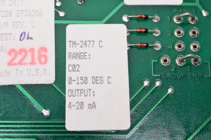 RIS TM-2477C Alarm Board NOS