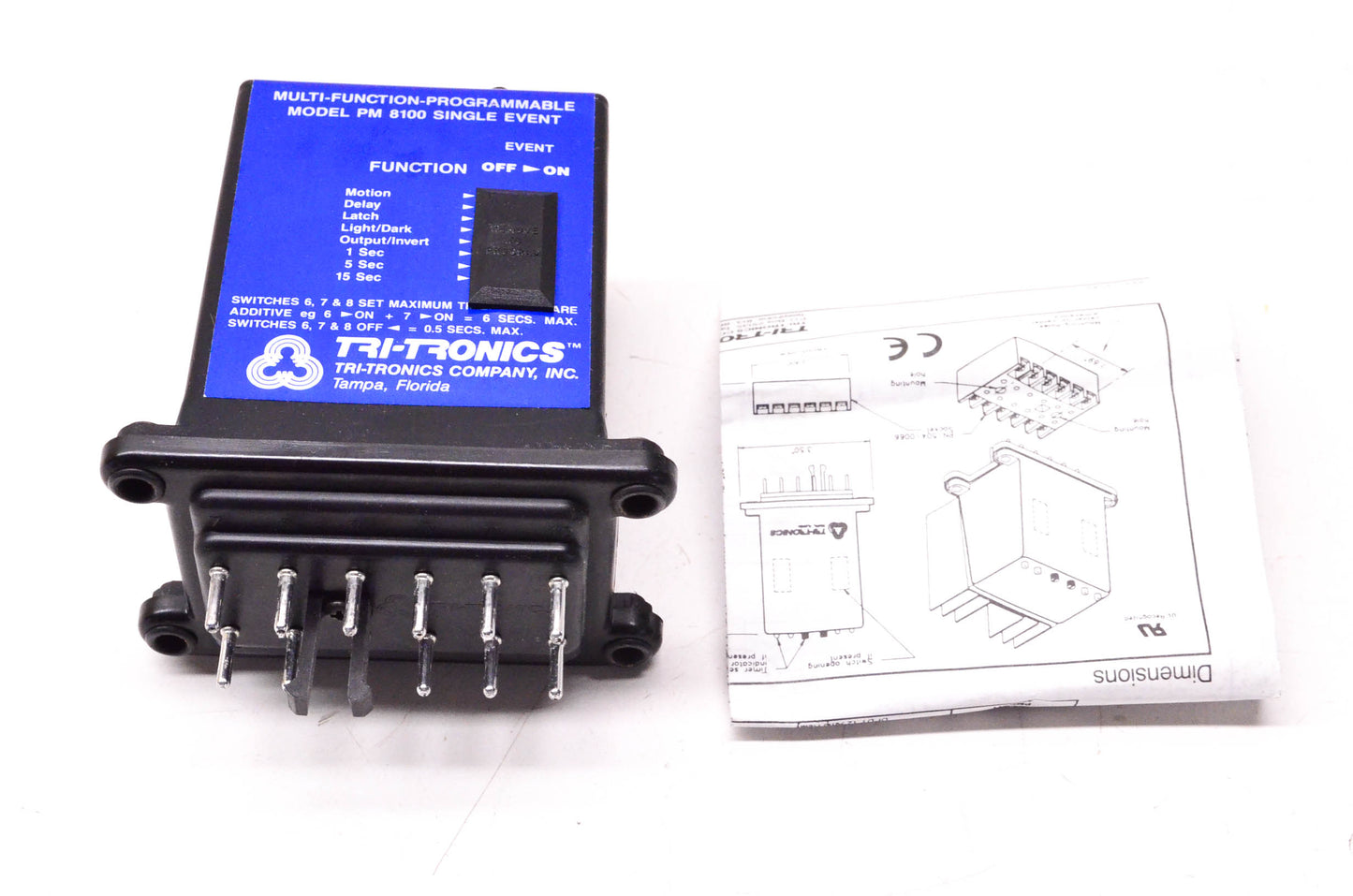 Tri-Tronics PM-8100 Multi-Function Programmable Module NOS