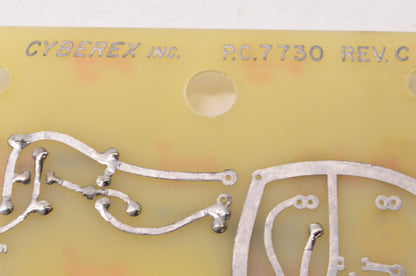 Cyberex Inc. 7730, 41-01-322000 Printed Circuit Board NOS