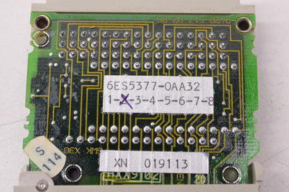 Siemens 6ES5377-0AA32 RAM Memory Submodule NOS
