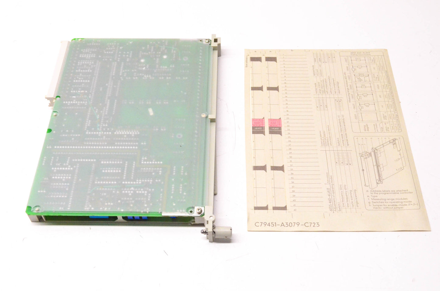Siemens 6ES5460-4UA12 Analog Input Module NOS