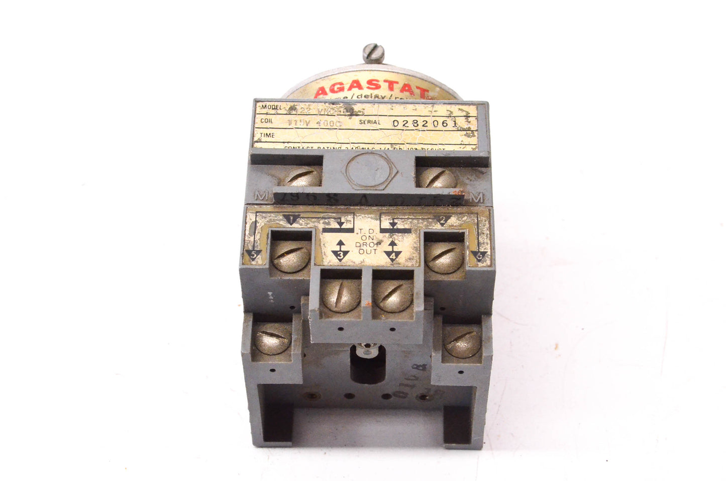 Agastat 2422-VN0500 115 Volt Timing Relay